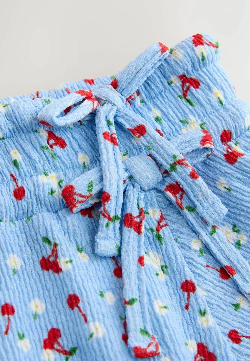 Юбка прямого кроя с завязками. Юбка А-силуэта Next, Blue Cherry — фото 2