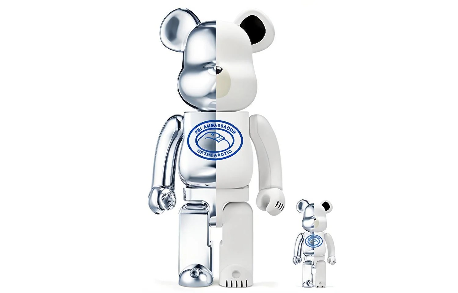 

Виниловая фигурка Be@rbrick X Canada Goose, 30 см + 7 см