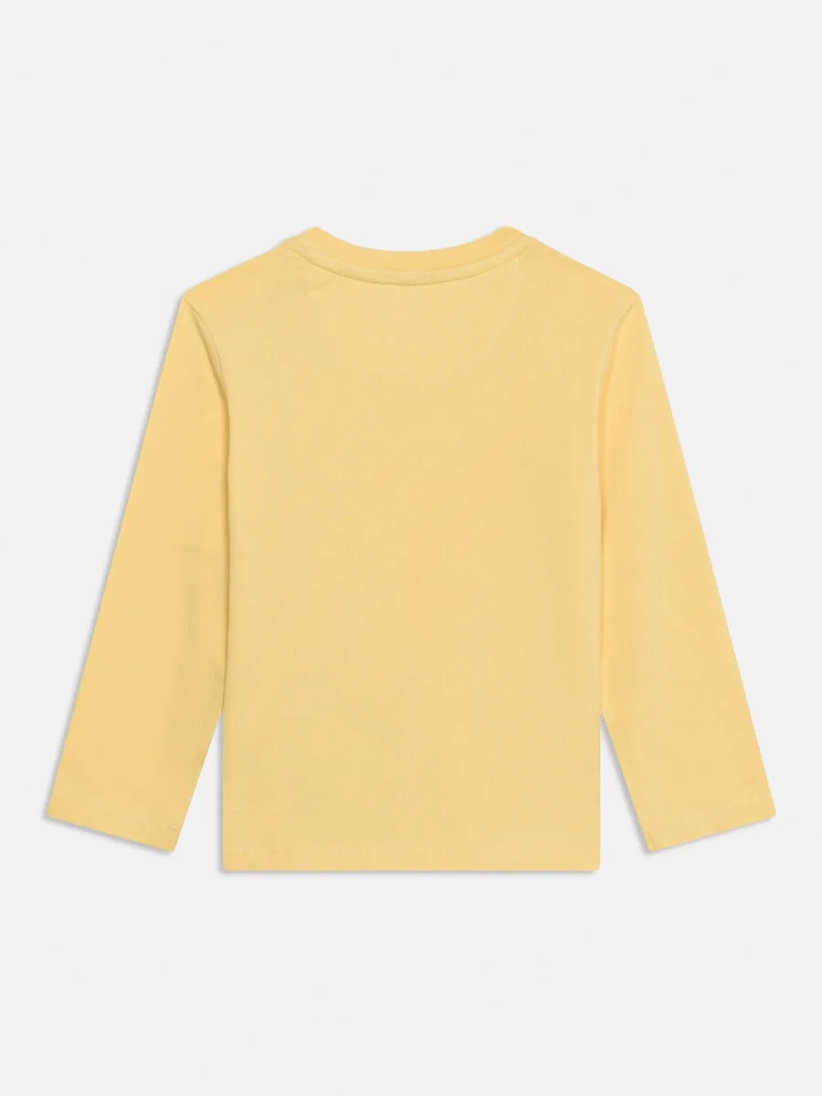 Топ Calvin Klein Jeans желтого цвета — фото 2