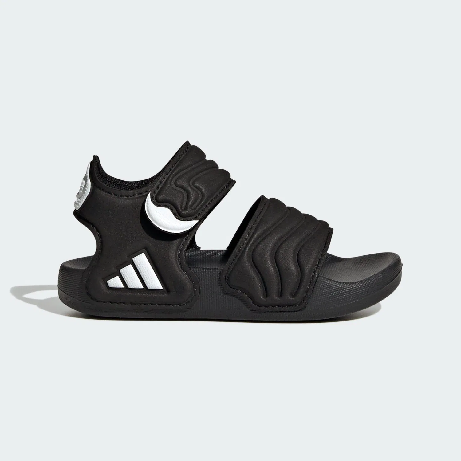 Детские сандалии с быстросохнущим ремешком ADILETTE SANDAL 3 Adidas, Schwarz Weiss