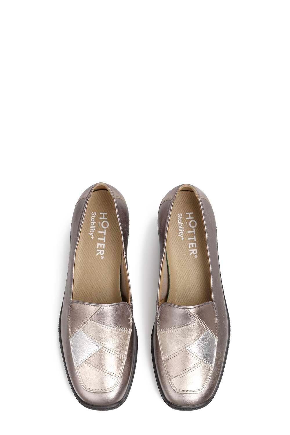 Широкие лоферы Faith II Hotter, цвет metallics — фото 3