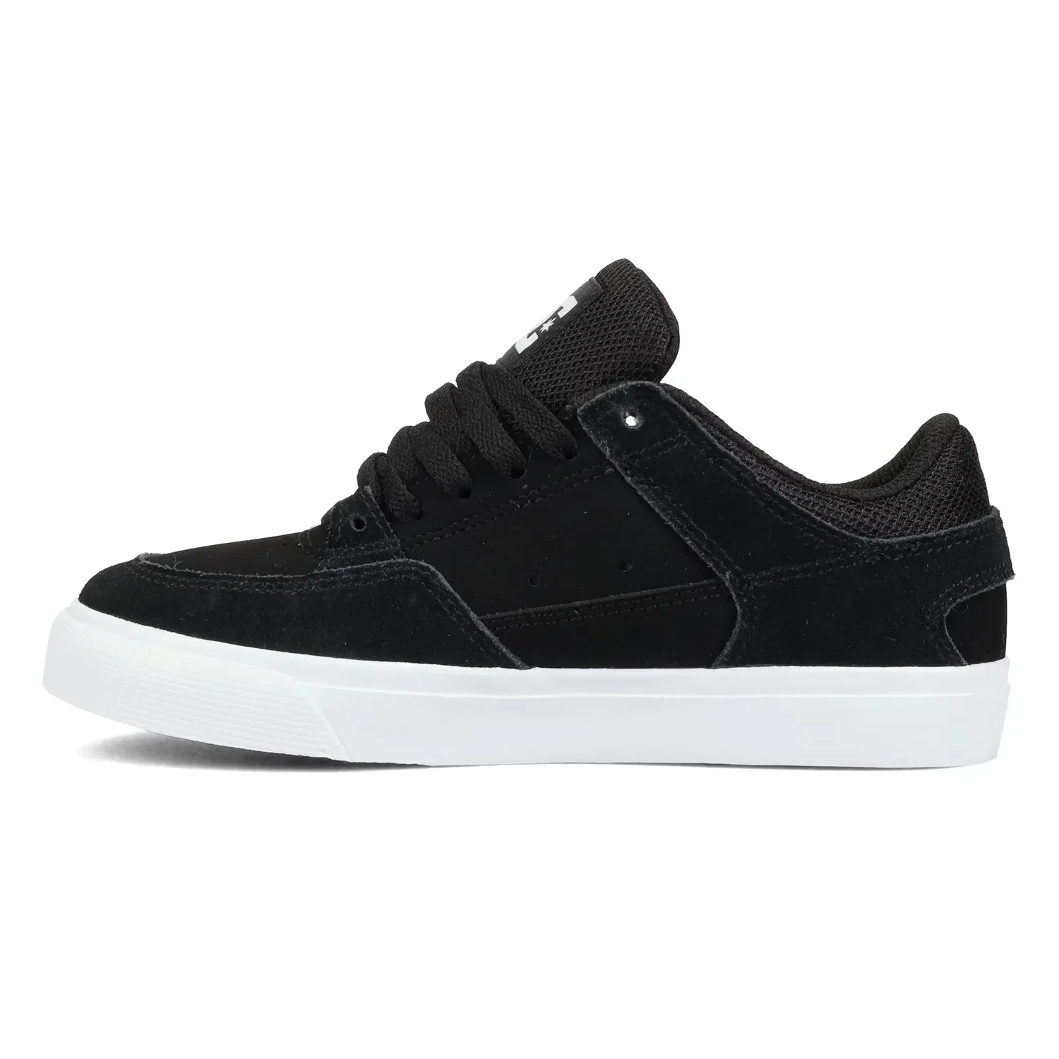 Детские кроссовки для мальчиков из кожи DC Shoes, Negro / Blanco — фото 3