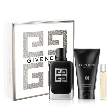 Парфюмерный набор Givenchy Gentleman Society, 100 мл + 75 мл + 12.5 мл