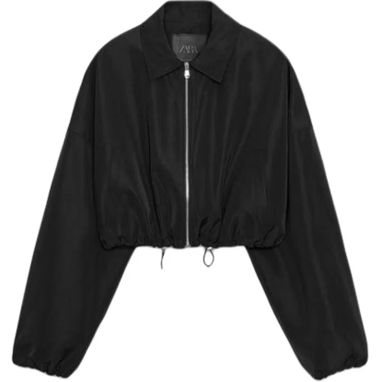 Женский жакет с лацканами Other, ZARA, Black