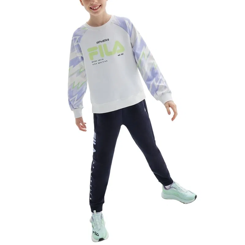 Детское худи Jade White-FWT FILA KIDS — фото 3