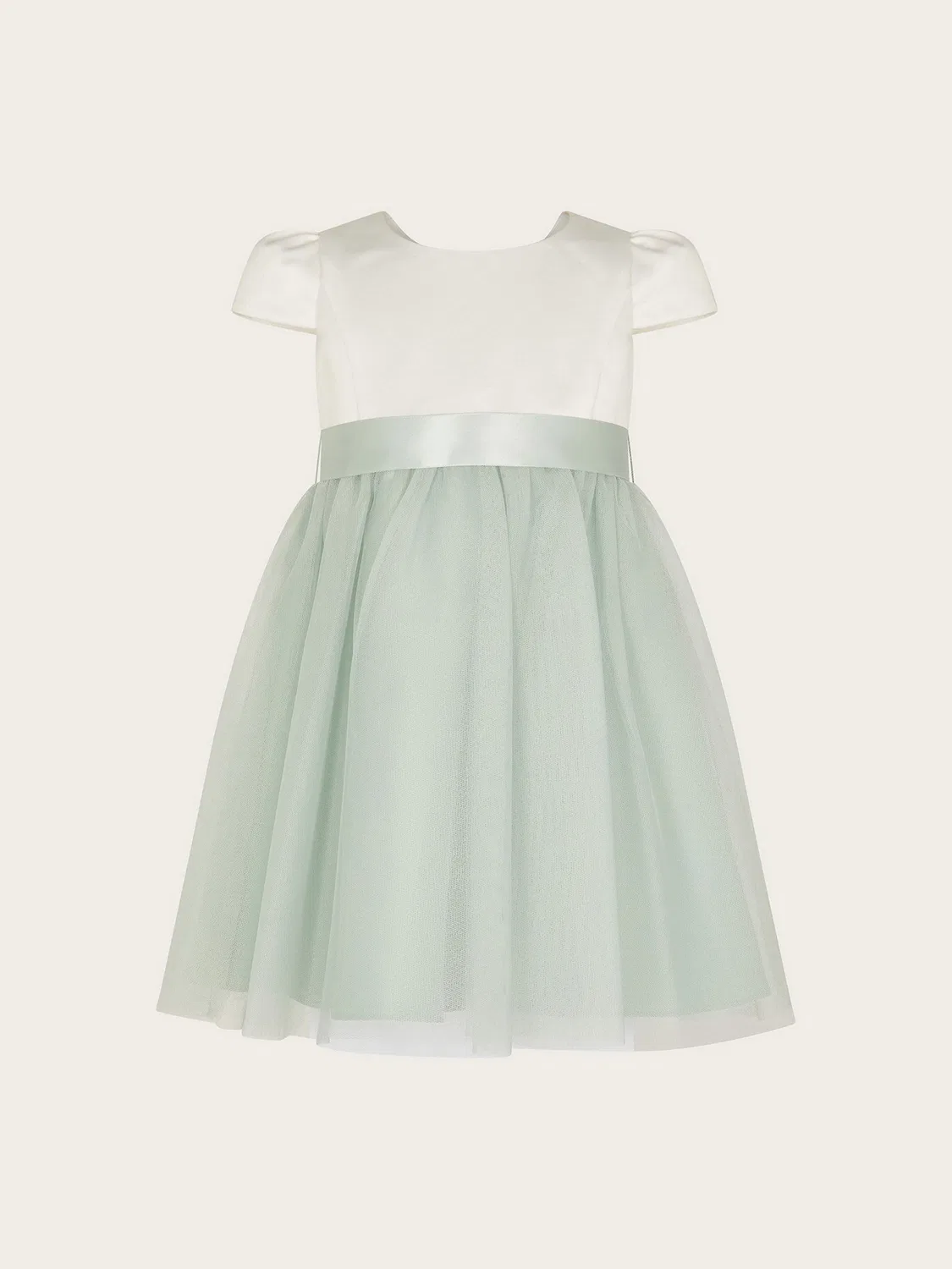 Платье для девочки Flower Girl Monsoon, Sage Green — фото 3