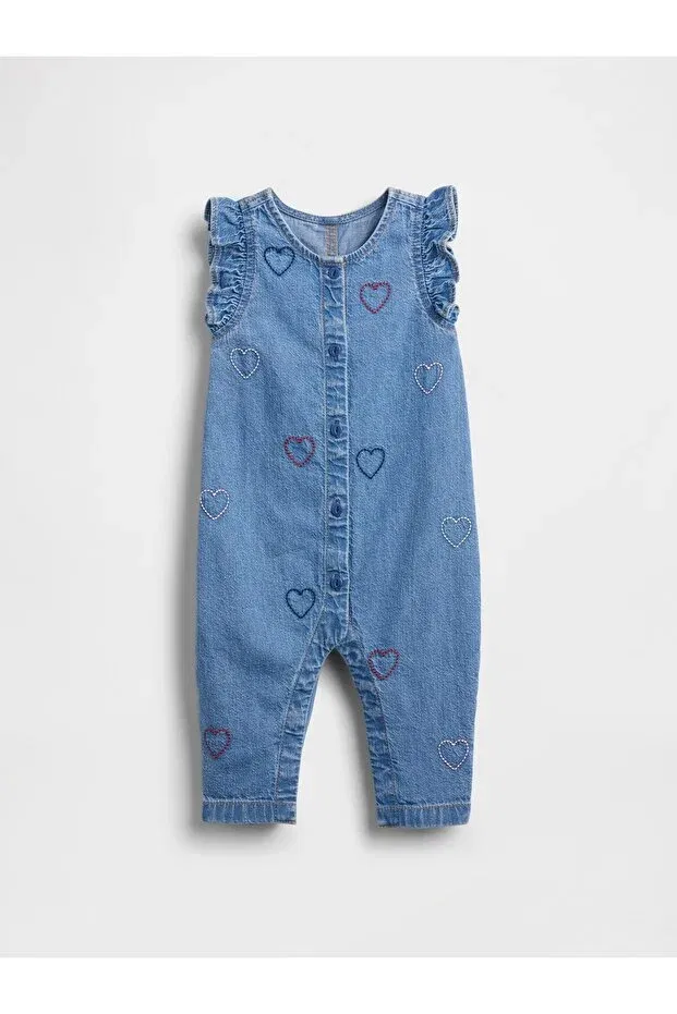 Детский комбинезон с длинным рукавом Gap, Blue-000
