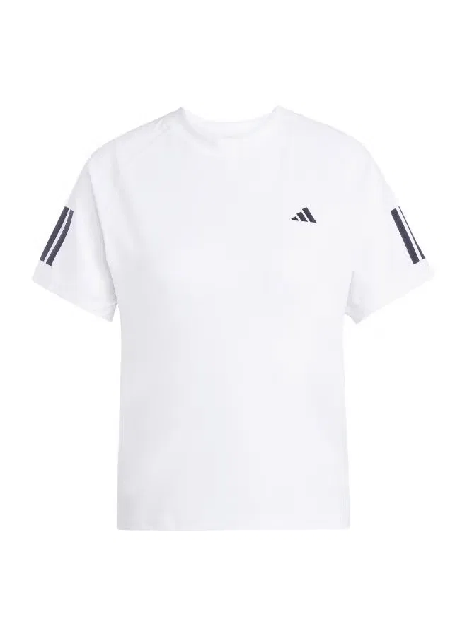 Футболка с принтом Club tennis climacool 3-stripes Adidas, белый — фото 4