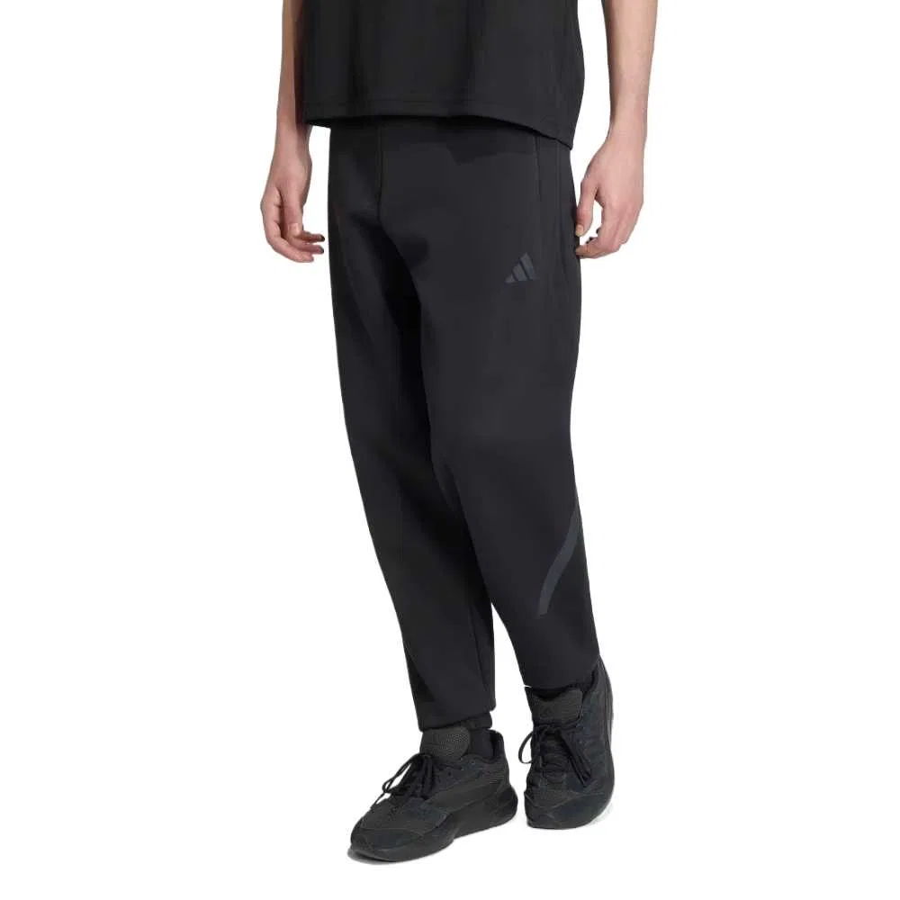 Мужские спортивные штаны с манжетами ZNE Knitted Sweatpants Adidas, черный — фото 3
