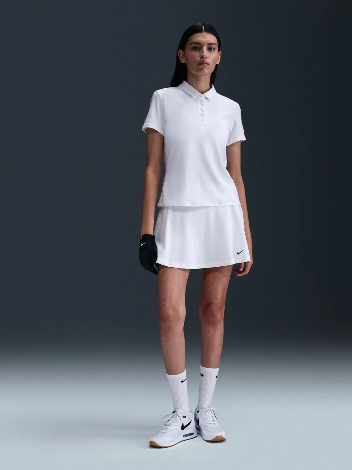 Поло Nike Victory Dri-FIT с коротким рукавом, белый