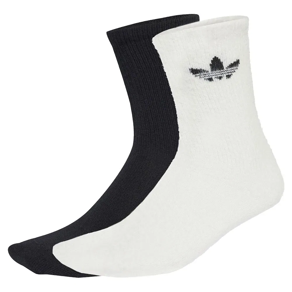 Носки Fluffy crew 2 шт Adidas Originals, белый