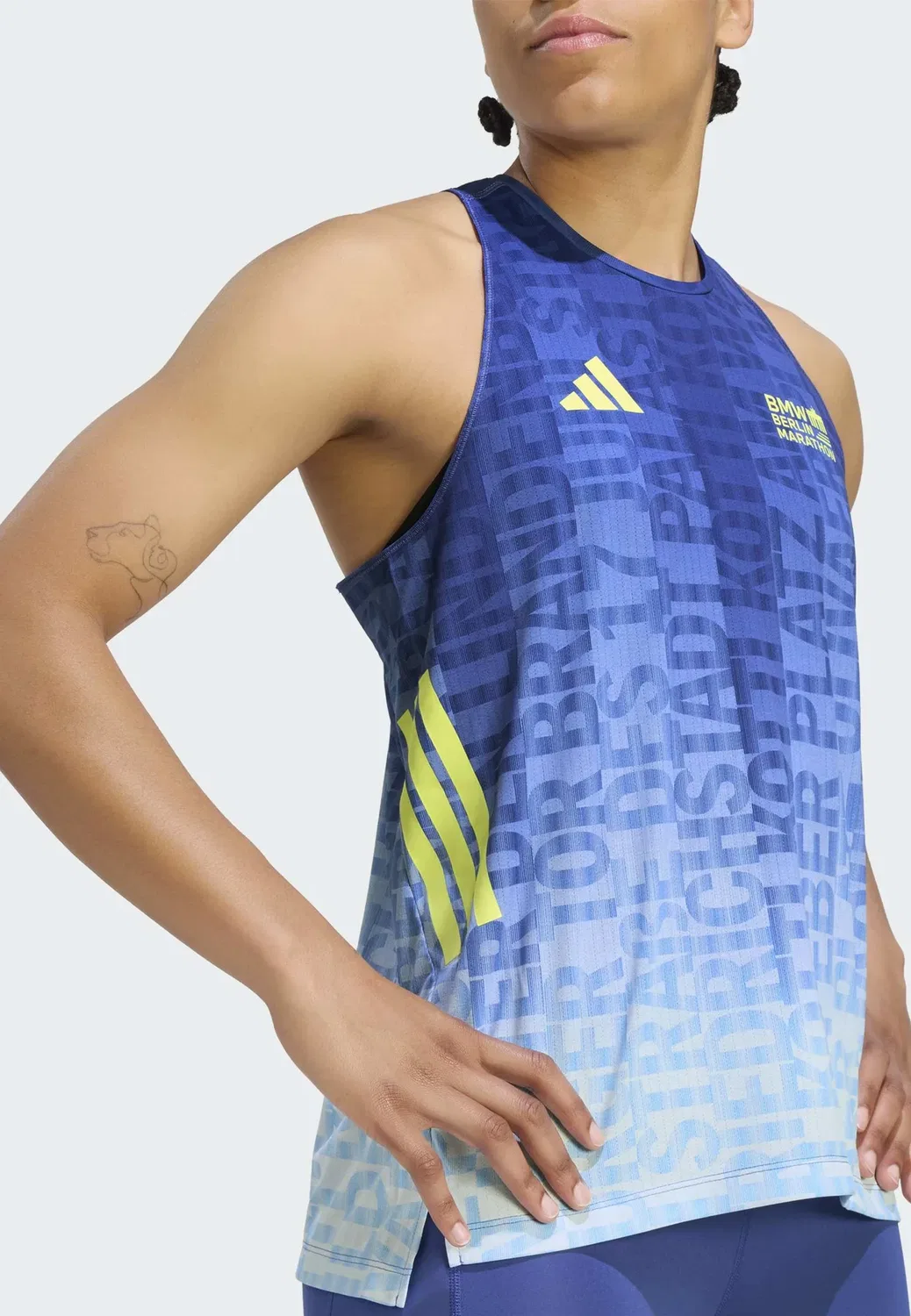 Топ Ber26 Adidas Performance, Dual Indigo/Crystal Sky — фото 4