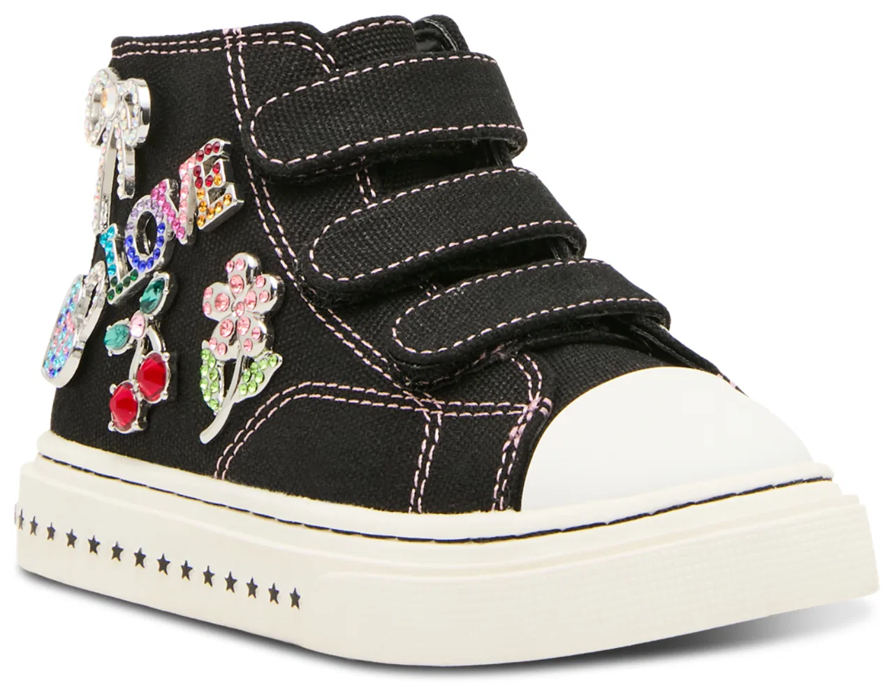 Кеды для девочек TJOYCEE Steve Madden, черный — фото 2