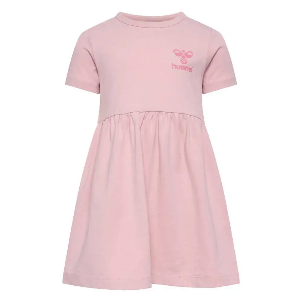 Платье с коротким рукавом Hummel, розовый