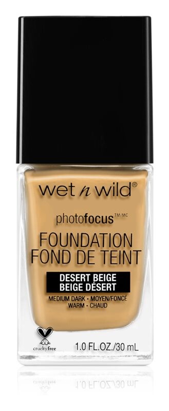 

Жидкая матирующая основа Wet n Wild Photo Focus, оттенок Desert Beige 30 мл