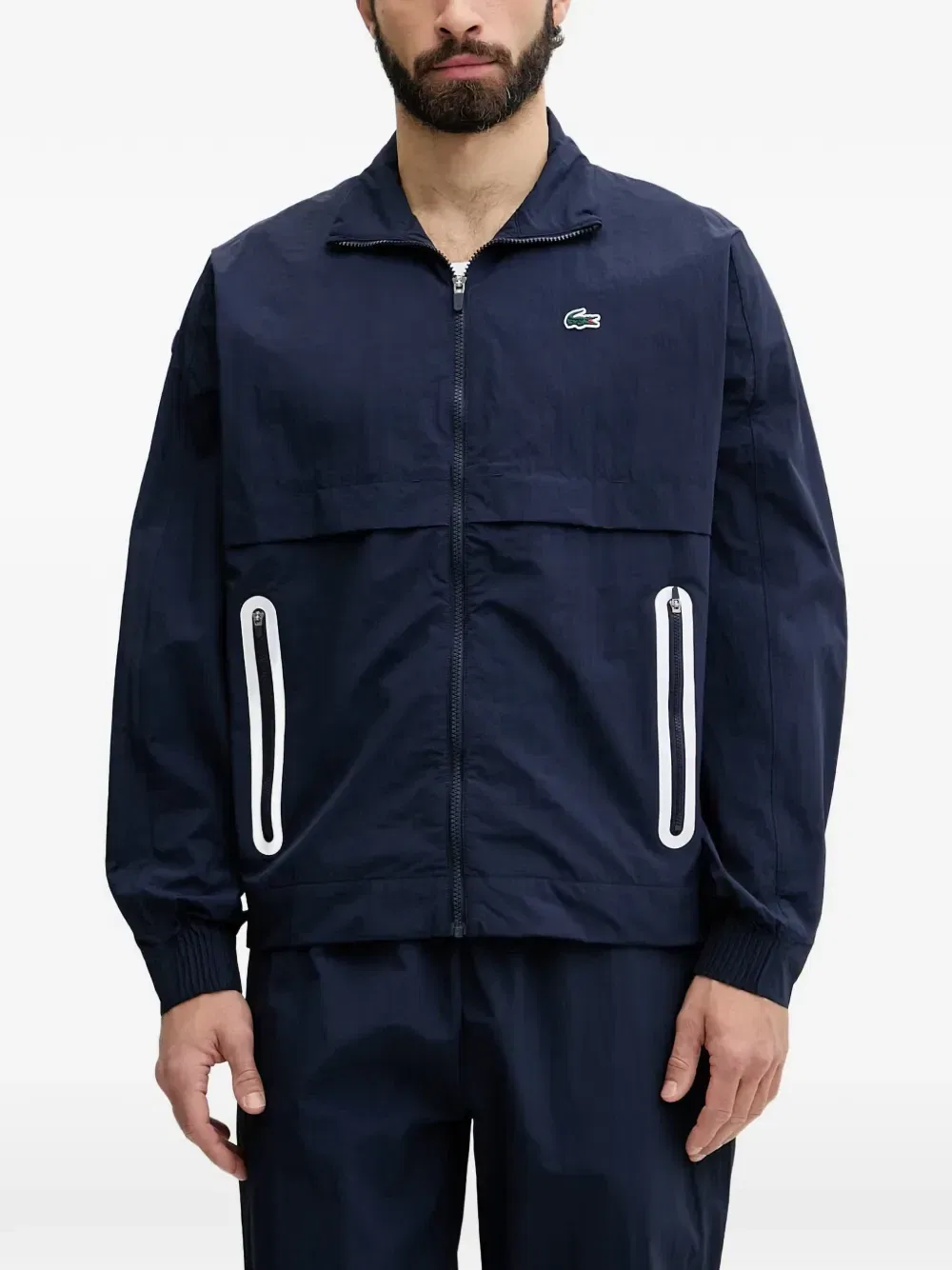 Комплект из куртки и спортивных брюк Lacoste X Novak Djokovic, синий