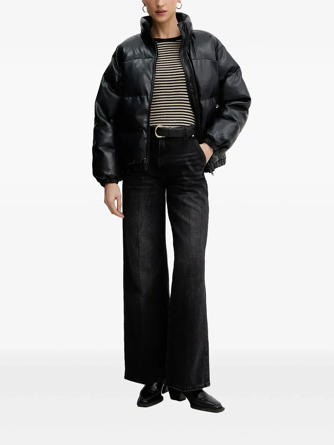 Levi's Пуховик Noe Western черный — фото 2