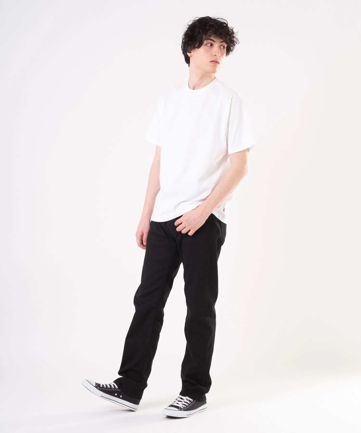 Джинсы Levi's 505™ Regular Fit, черные — фото 4