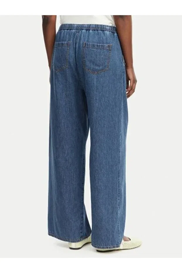 Женские джинсовые брюки с принтом Tommy Hilfiger, Blue — фото 2