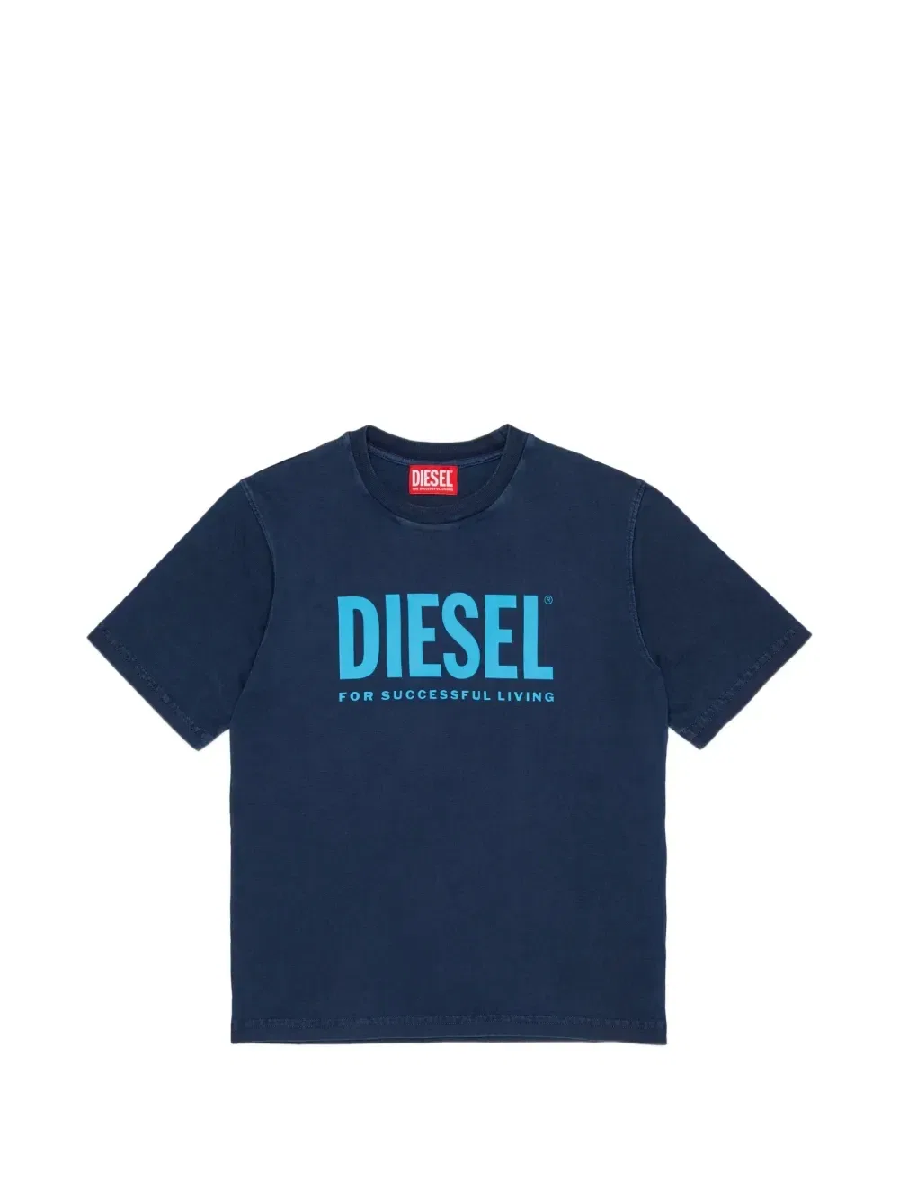 Футболка с логотипом Diesel Kids, синий