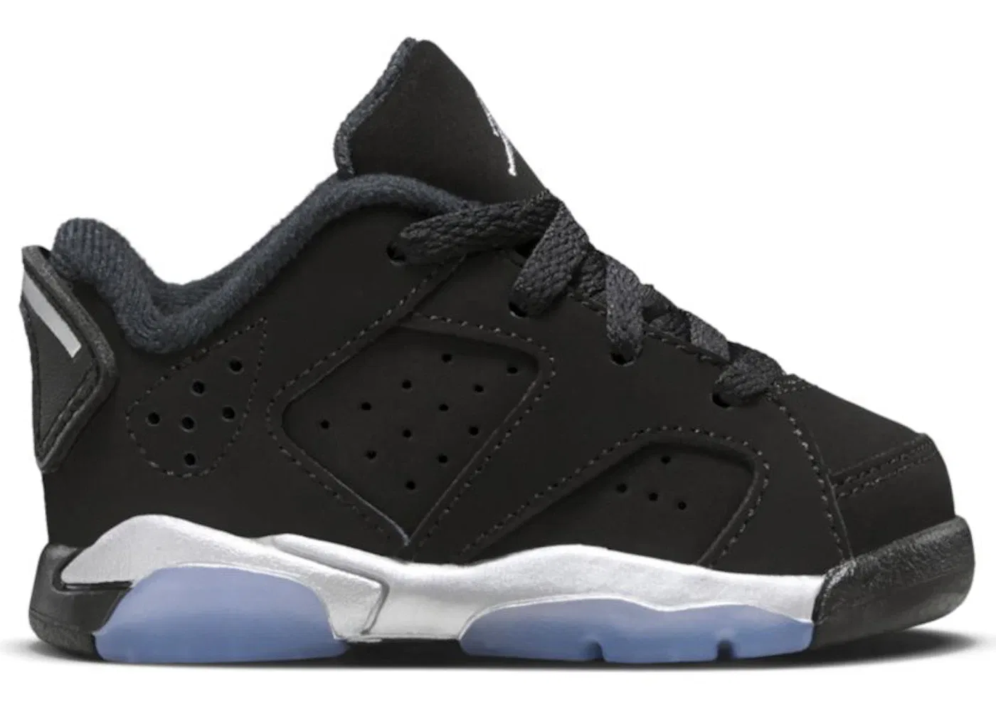 Детские кроссовки Lifestyle Jordan 6 Retro, Black Metallic Silver White