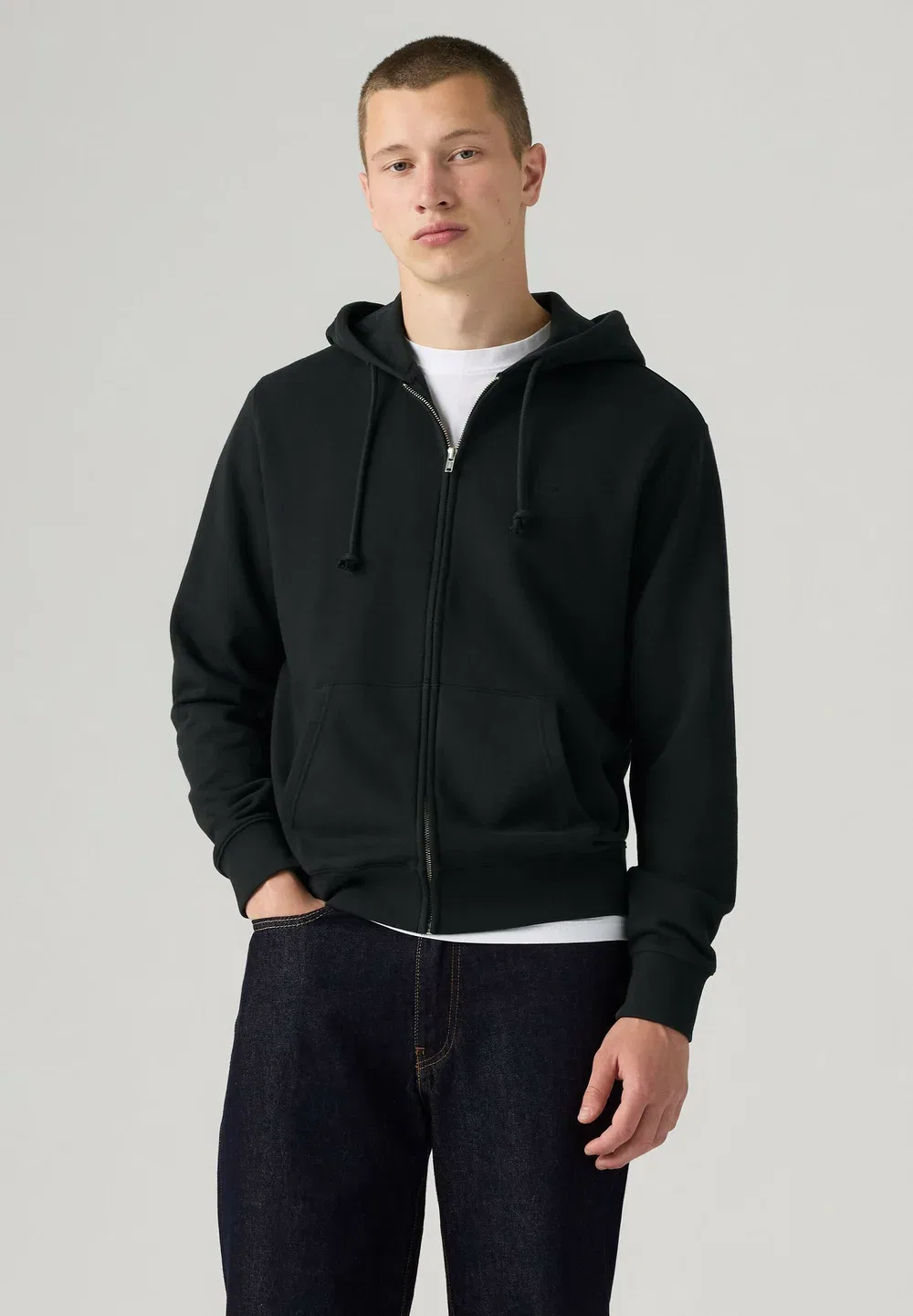 Толстовка на молнии Levi'S, Fog - Blacks