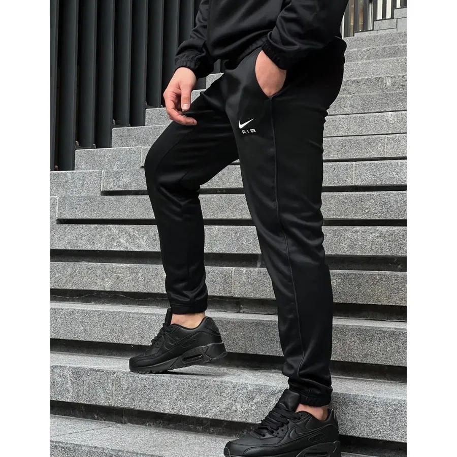 Спортивные штаны Nike Sportswear Air French Terry, Черный — фото 3
