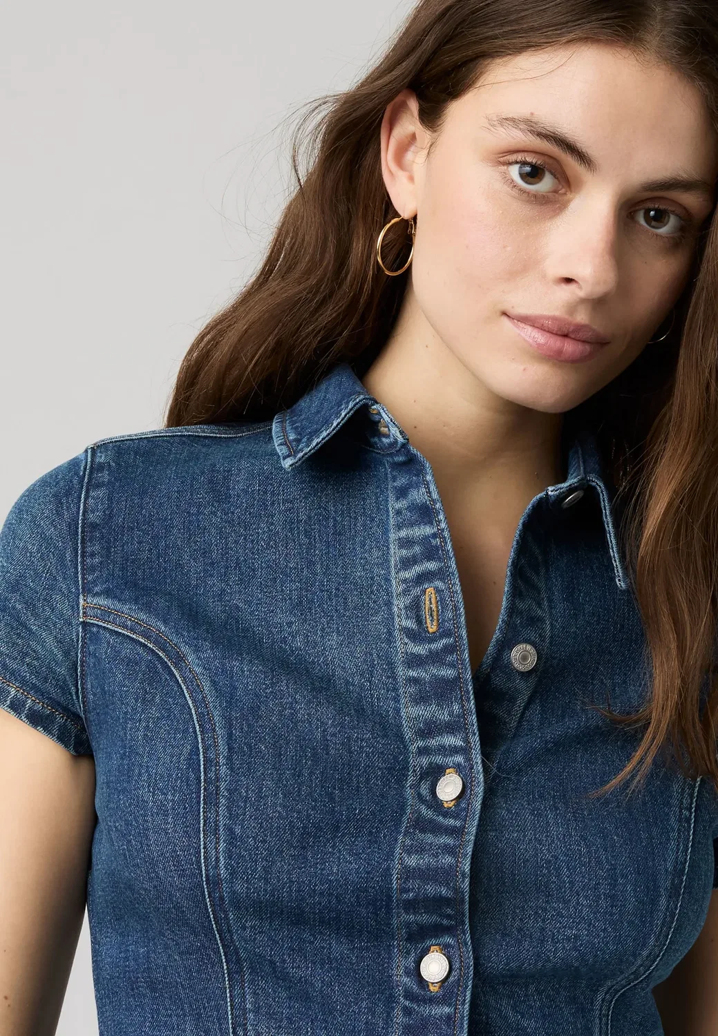 Узкая блузка на пуговицах Levi'S, As Seen On Tv — фото 4