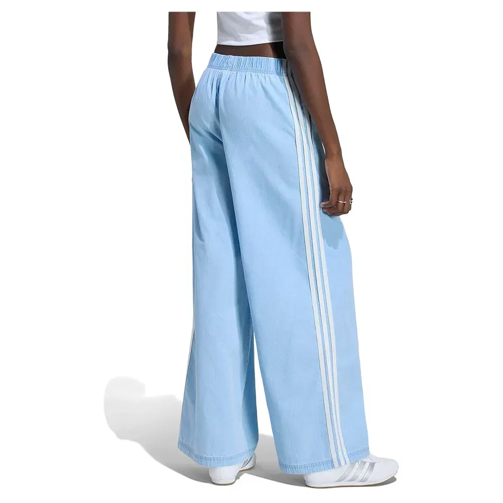 Женские джинсы свободного кроя с широкими штанинами Adidas Originals, Blue — фото 2