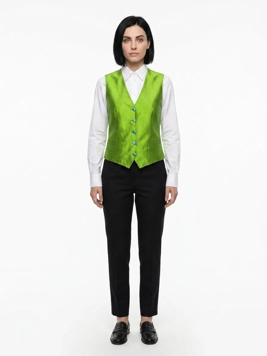 Женский жилет с поясом Dolce & Gabbana, Green