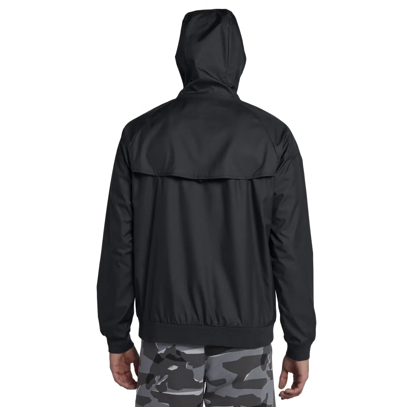 Куртка ветровка с капюшоном Windrunner Nike, черный — фото 2