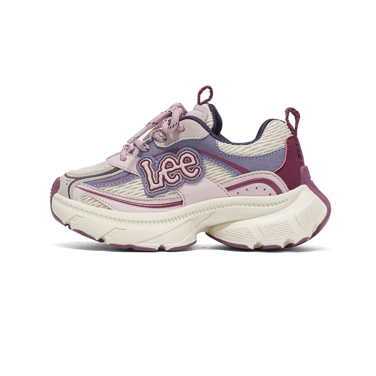 Детские кроссовки с низким верхом Lee, Beige Khaki — фото 3
