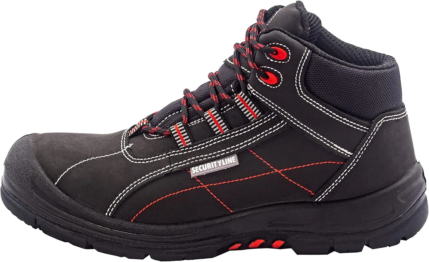 Мужская противопожарная обувь Security Line Buteo S3 Ci SRC, Black — фото 2