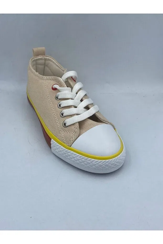 Детские кеды для девочек текстильные Converse Shoes Momy, Nude Color — фото 2