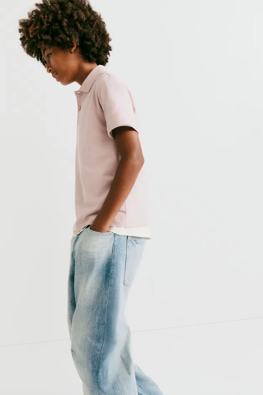 Свободные джинсы-бочонки H&M, Helles Denimblau — фото 3