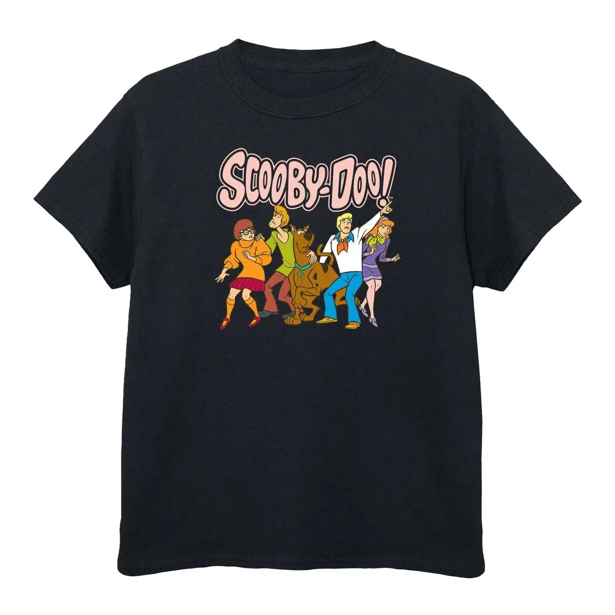 Детская хлопковая футболка Classic Group Scooby Doo, Black