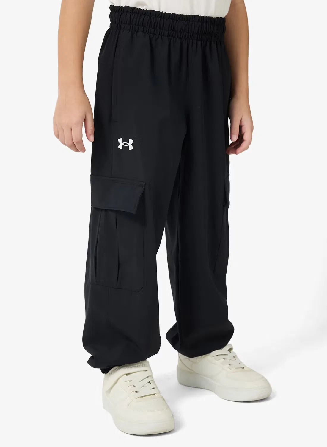 Штаны карго с карманами Youth Rival Under Armour, черный