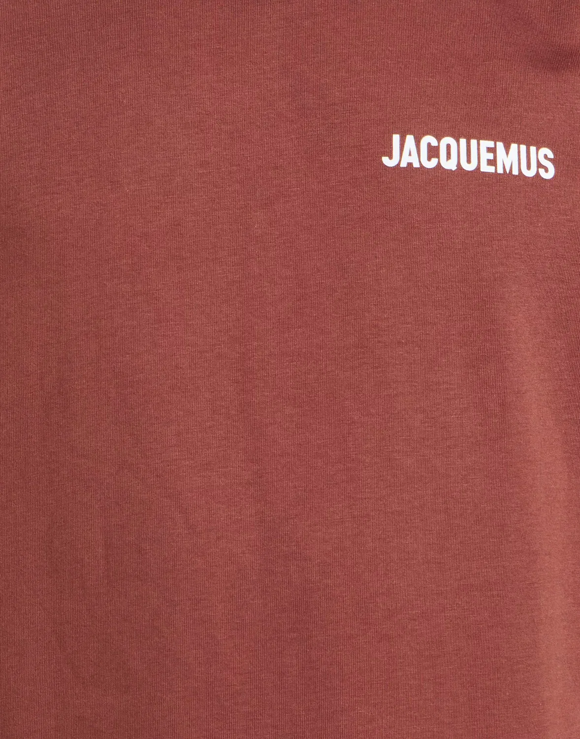 Мужская футболка с круглым вырезом Jacquemus, светло-коричневый — фото 4