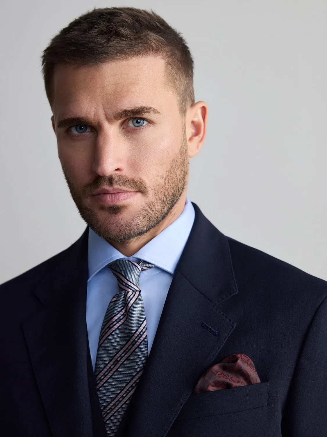 Пиджак классический, Regular Fit, Signature Next, темно-синий — фото 4