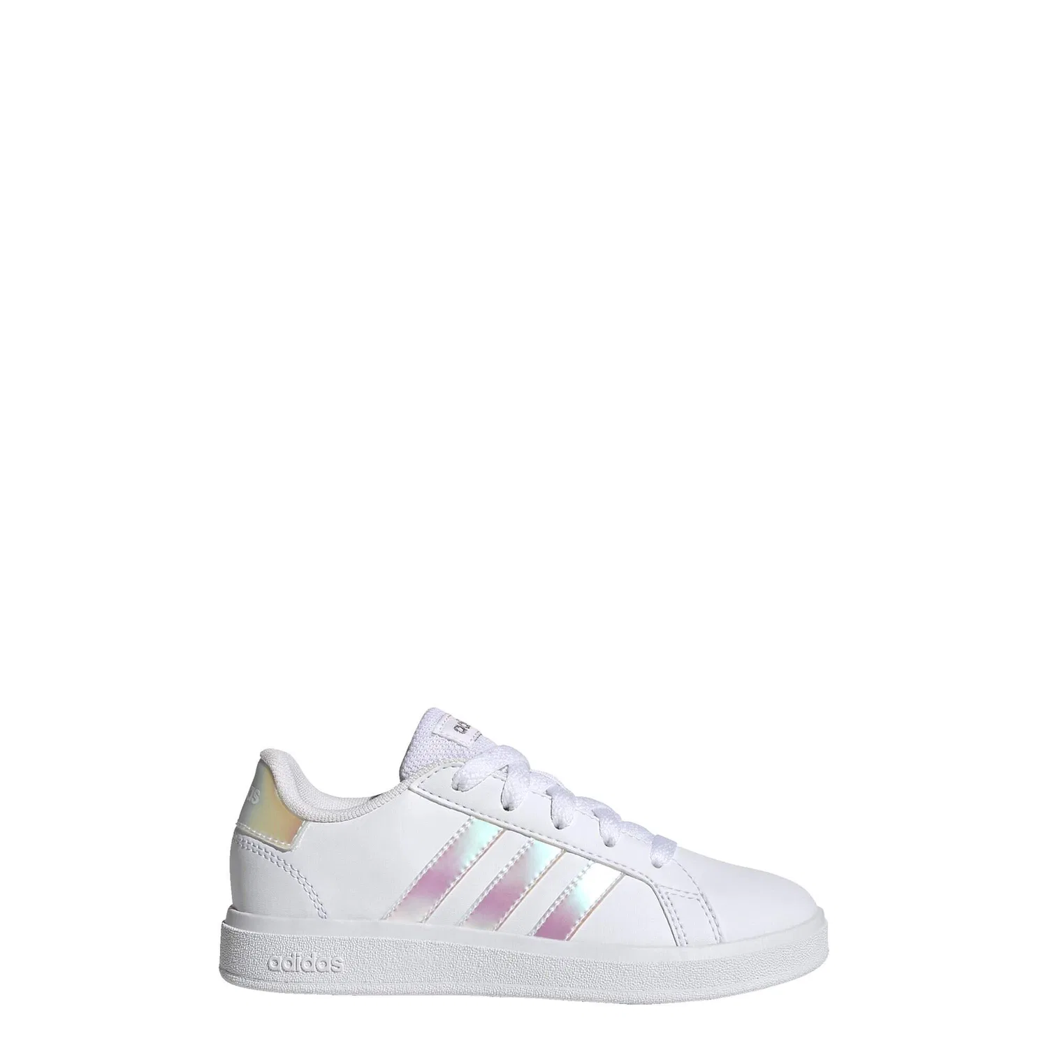 Детские кроссовки с закрытой пяткой Grand Court Lifestyle Lace Adidas, Weiss Bunt