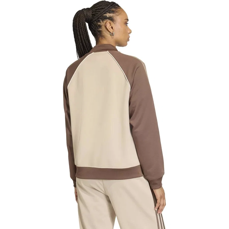Женский свитшот свободного кроя Sst Loose Tt adidas, Бежевый — фото 2