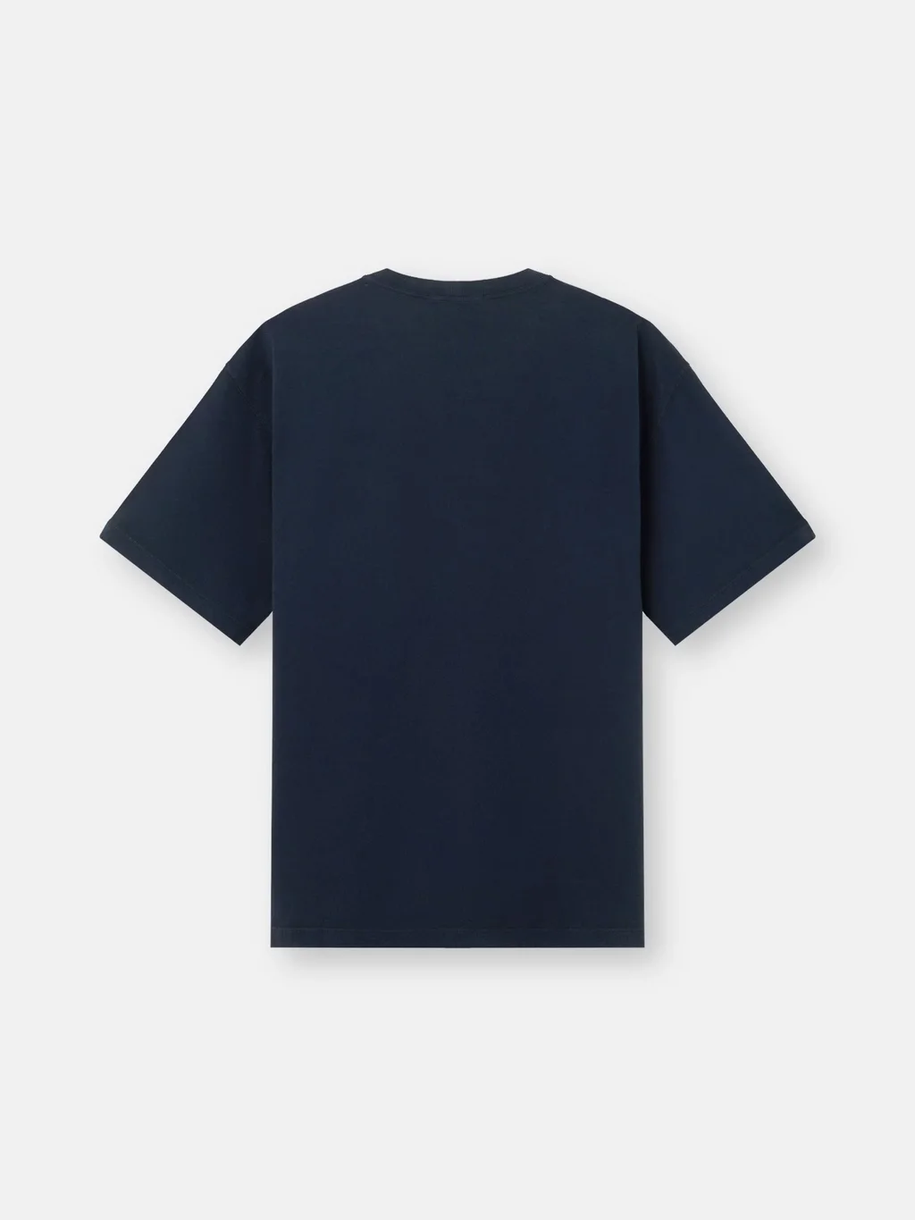 Мужская футболка Stone Island Regular-fit With Compass Patch, темно-синий — фото 3