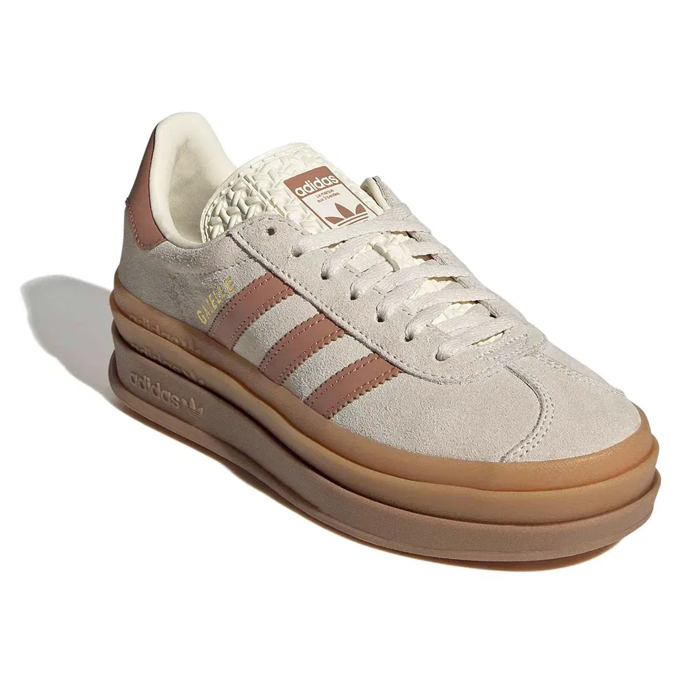 Кроссовки Gazelle Bold Adidas Originals, бежевый — фото 2