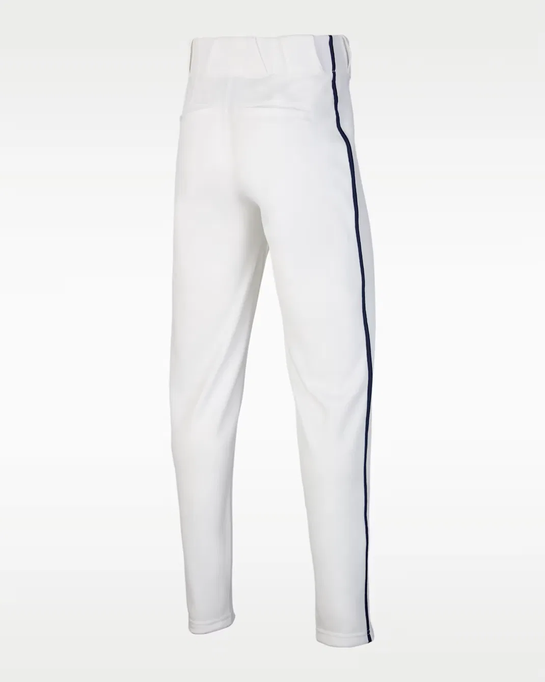 Детские бейсбольные штаны с кантом Nike Vapor Select 2, White/Midnight Navy/Black — фото 2