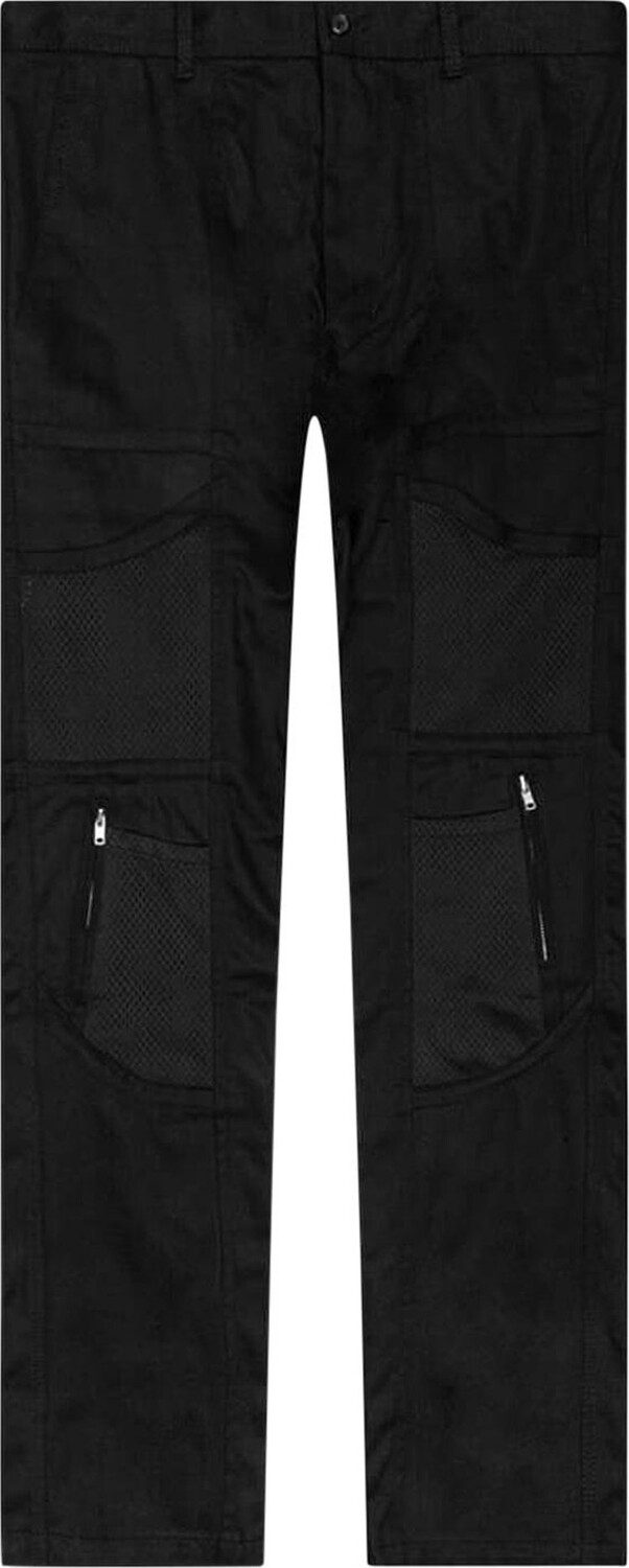 

Рубашка Comme des Garçons SHIRT Openwork Detailed Cargo Pants 'Black', черный