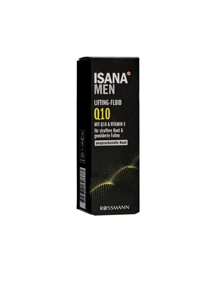 Лосьон для лица лифтинг-флюид с Q10 и витамином E, Isana, 50 мл