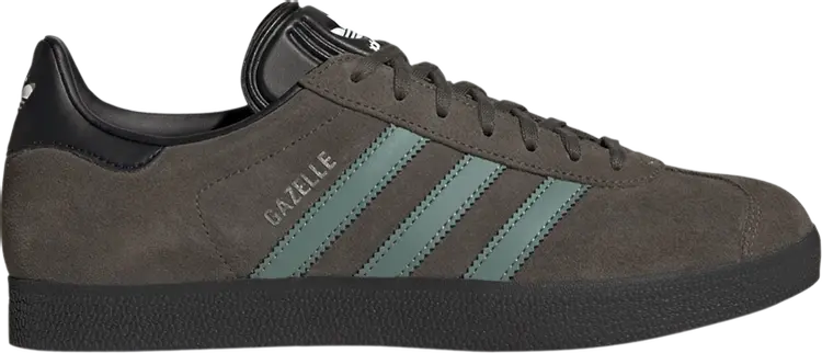 

Кроссовки Adidas Gazelle 'Olive Green Black', зеленый, Зеленый;серый, Кроссовки Adidas Gazelle 'Olive Green Black', зеленый