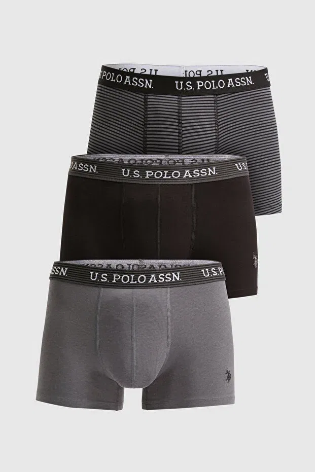 Мужские шорты-боксеры с принтом U.S. Polo Assn., Black