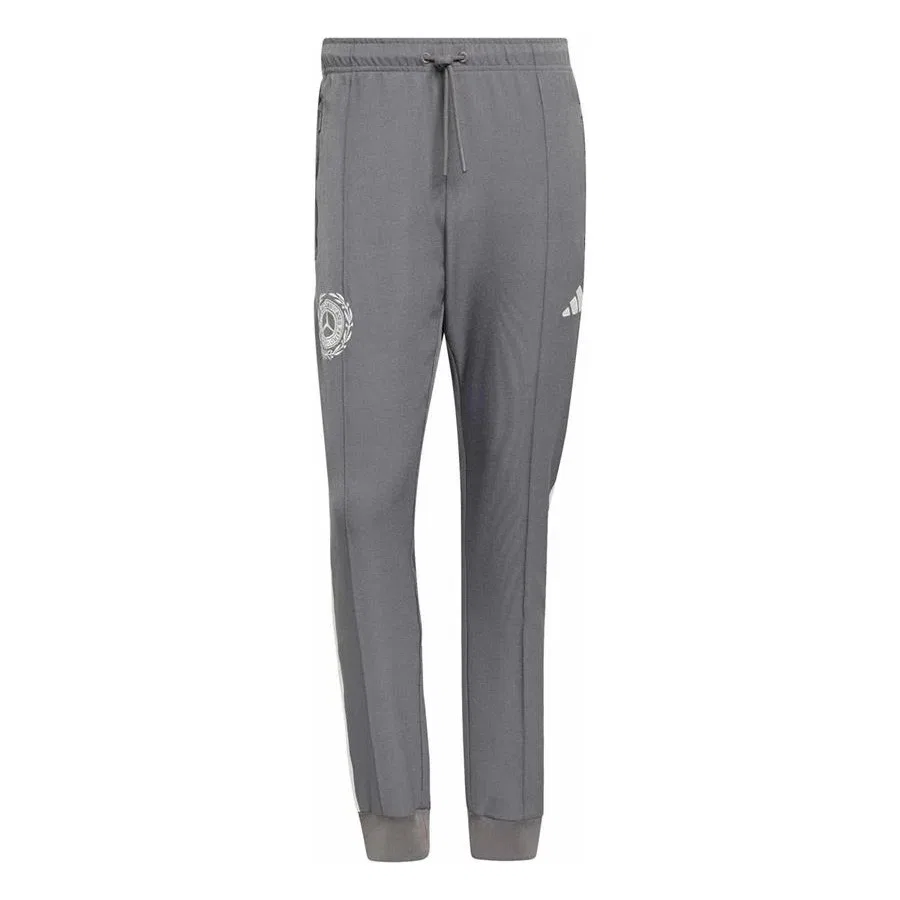Спортивные брюки с завязкой Mercedes-AMG Petronas Formula 1 Team Silver Arrows Icon Track Pant Men adidas, Серый