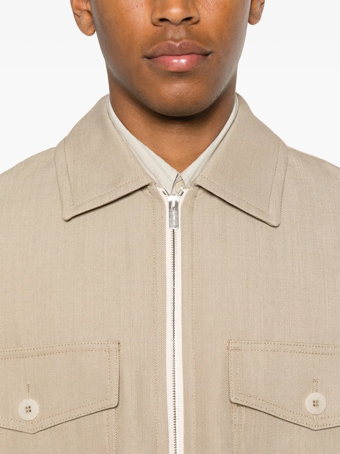 Куртка Le Blouson Montaigne от Jacquemus, бежевый — фото 2